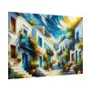 Greek Street Mood Poster