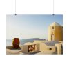 Beautiful Architecture in Greece Poster