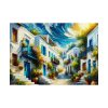 Mykonos Architecture and the Sea Poster