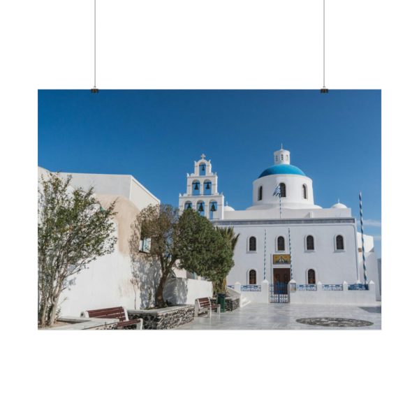 101875-456.jpg Church in Santorini Poster