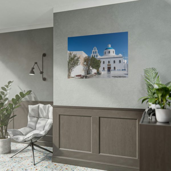 101875-459.jpg Church in Santorini Poster