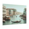 Tourists in a Gondola in Venice, Italy Poster