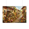 101875-521.jpg Italian Street Scene Poster