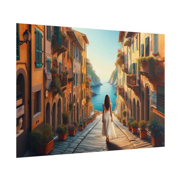 Girl in Italy Poster