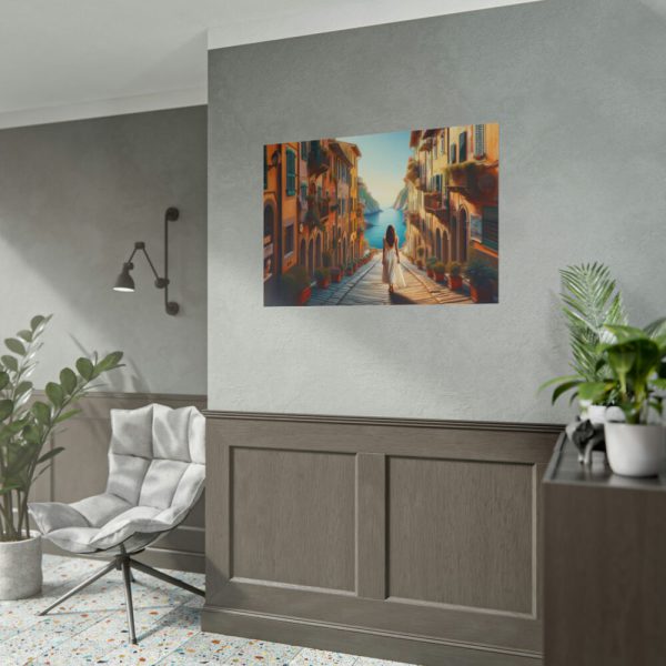 Girl in Italy Poster