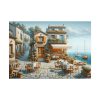 101875-535.jpg Small Italian Tavern With Blue Sea Poster