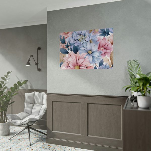 101875-54.jpg Vintage Seamless Floral Pattern Poster