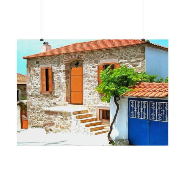 101875-541.jpg Greece Lesbos Mytilene Stone Poster
