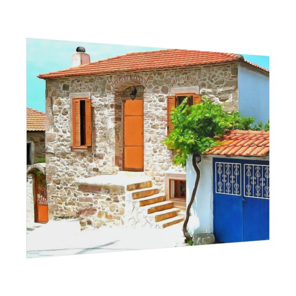101875-542.jpg Greece Lesbos Mytilene Stone Poster