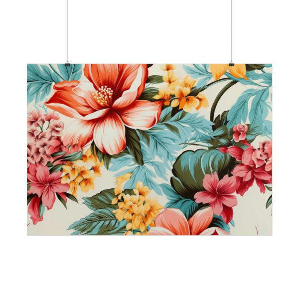 101875-56.jpg Large Flower Seamless Pattern Poster