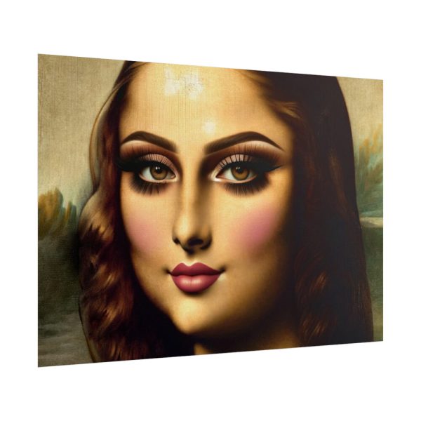 101875-562.jpg Mona Lisa With Modern Twist Poster