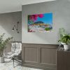 Lindos And Flowers Poster