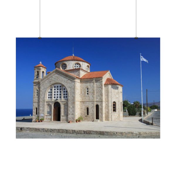 101875-576.jpg Church in Agios Georgios Poster