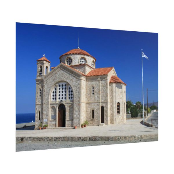 101875-577.jpg Church in Agios Georgios Poster