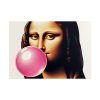 101875-585.jpg Mona Lisa With Bubblegum Poster