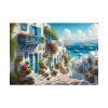 101875-595.jpg Scene of Greek Island Poster