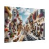 101875-612.jpg Greek Street With Flowers Poster