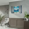 View of the Sea From the Window in Greece Poster