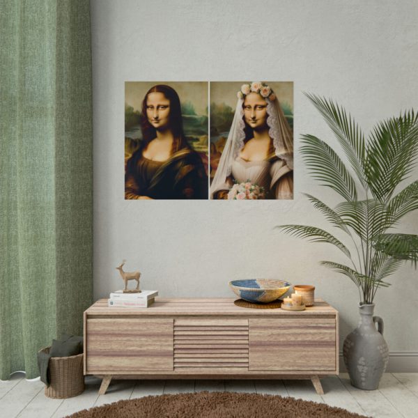 101875-638.jpg Mona Lisa Reimagined as a Bride Poster