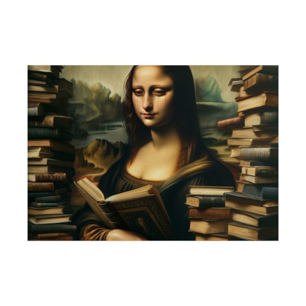 101875-645.jpg Mona Lisa's Expression of Sadness Poster