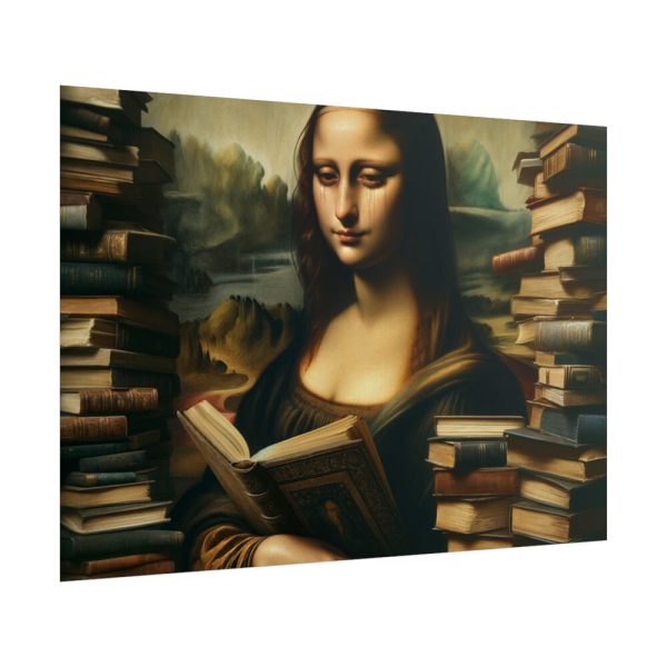 101875-647.jpg Mona Lisa's Expression of Sadness Poster