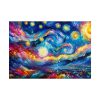 101875-665.jpg Dynamic and Vibrant Starry Sky Poster