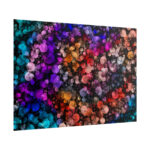 Bokeh Background Lights Texture Poster - Image 13