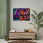 Bokeh Background Lights Texture Poster - Image 14