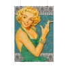 101894-101.jpg Retro Smoking Lady Poster