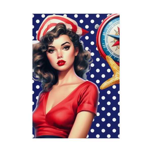 101894-115.jpg Nautical Pinup Girl II Poster