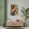 101894-133.jpg Vintage Beer Woman Poster