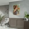 101894-134.jpg Vintage Beer Woman Poster