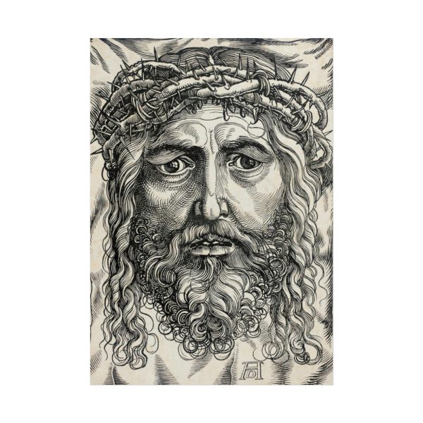 101894-140.jpg The Head of Christ Crowned with Thorns Poster
