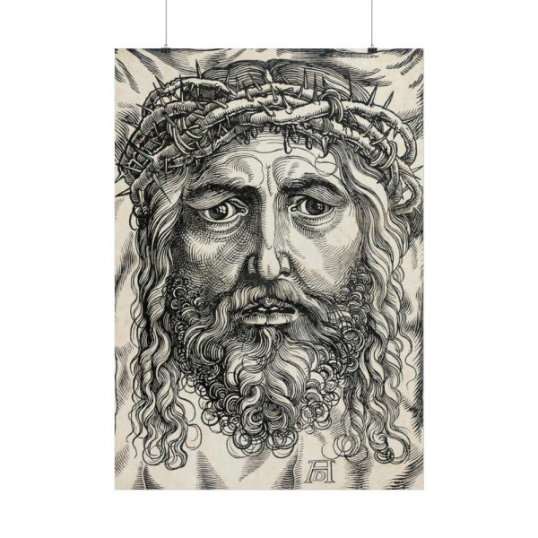 101894-141.jpg The Head of Christ Crowned with Thorns Poster