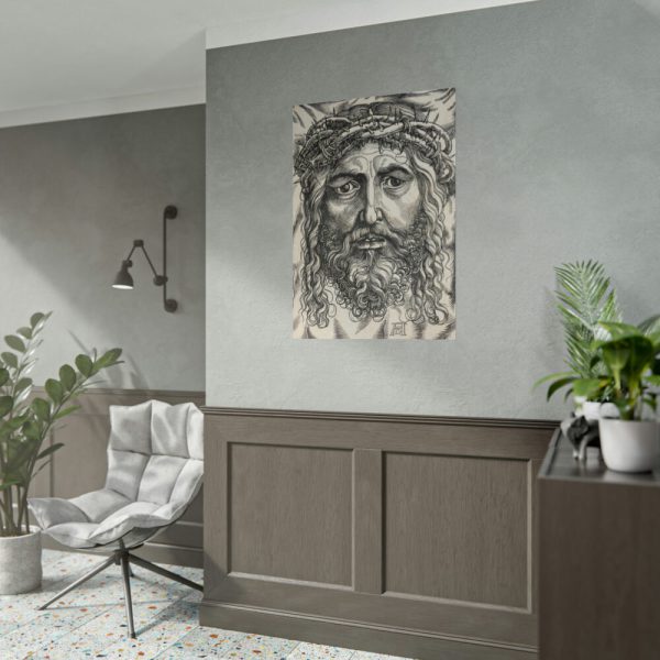 101894-144.jpg The Head of Christ Crowned with Thorns Poster