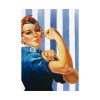 Retro Woman We Can Do It Poster