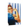 Retro Woman We Can Do It Poster