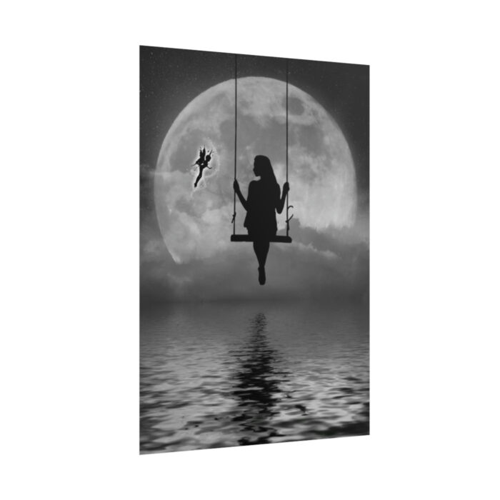 Woman On Swing Poster - Image 13