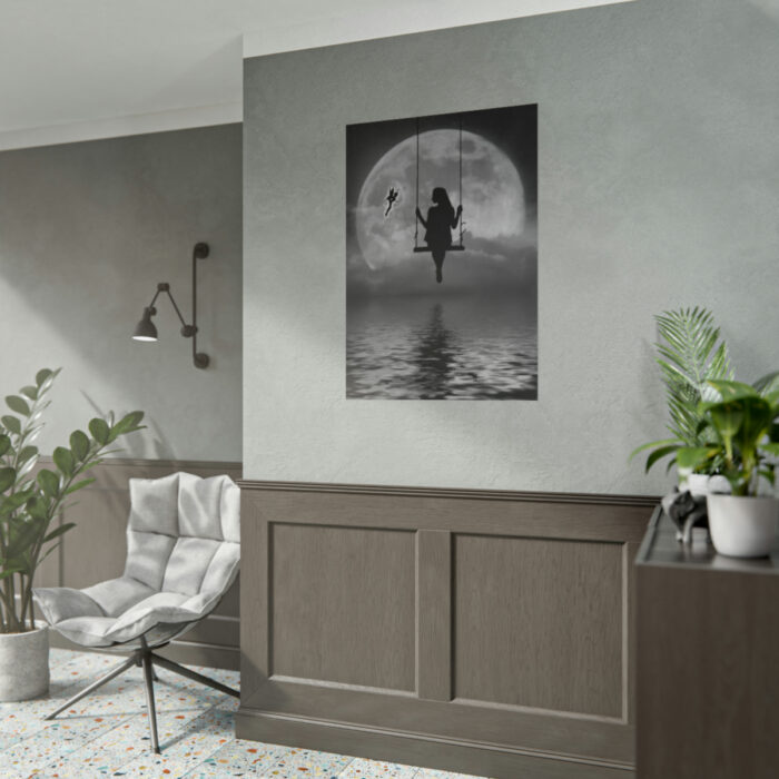 Woman On Swing Poster - Image 15