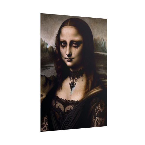 101894-227.jpg Mona Lisa in Gothic Style Poster