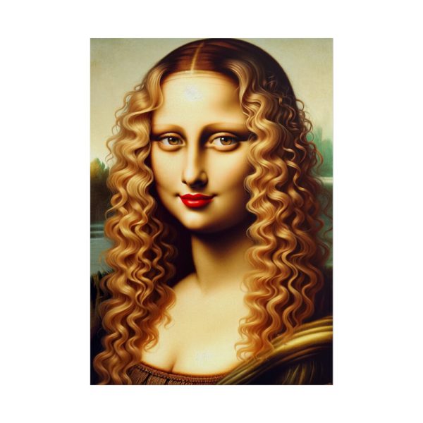 101894-230.jpg Blond Mona Lisa Poster