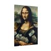 101894-237.jpg Mona Lisa With Cash Poster