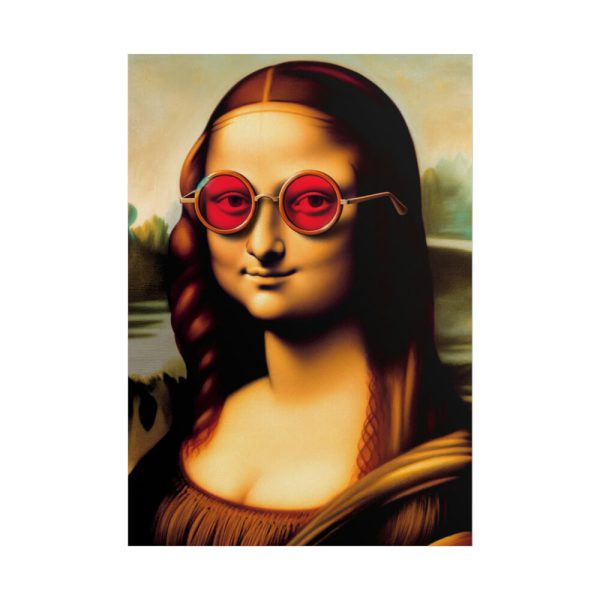 101894-240.jpg Mona Lisa Wearing Sunglasses Poster