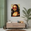 101894-243.jpg Mona Lisa Wearing Sunglasses Poster