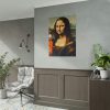 101894-249.jpg Mona Lisa Holding Beer Poster
