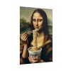 101894-257.jpg Mona Lisa Eating Instant Noodles Poster
