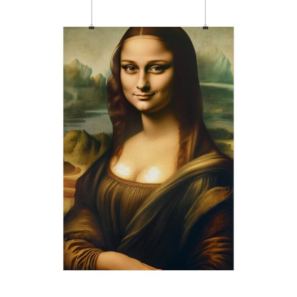 101894-271.jpg Mona Lisa Smiling Poster