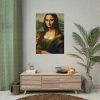 101894-273.jpg Mona Lisa Smiling Poster
