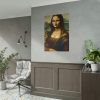 101894-274.jpg Mona Lisa Smiling Poster