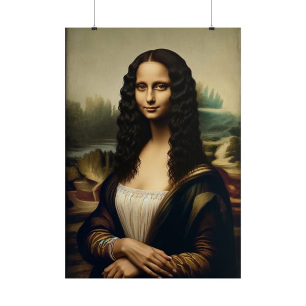 101894-276.jpg Elegant Mona Lisa Poster